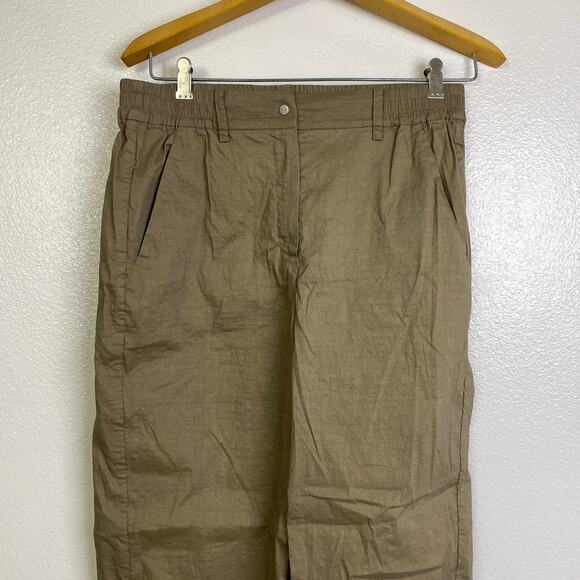 Annette Gortz Pants Womens Size 40 Tan Alexa Loose Fit Elastic German NWOT - Picture 3 of 9
